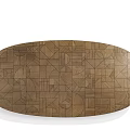Oval Wooden Dining Table With Black Legs Modern Home Interior Design