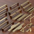 Brass Cabinet Handles With Various Designs And Styles For Furniture Decorative Use