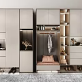 Modern shoe cabinet 3d model