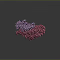 Scientific 3D Viral Molecular Structure Model Equipment For Research