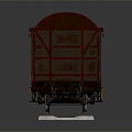 vintage train steam train train carriage locomotive head steam car carriage train vehicle 3d model