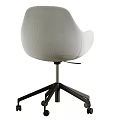 Modern Office Chair With Ergonomic Design Multiple Colors And Swivel Wheels
