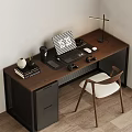 computer desk 3d model