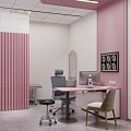 Modern consulting room 3d model