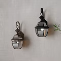 American Wall Lamp 3d model