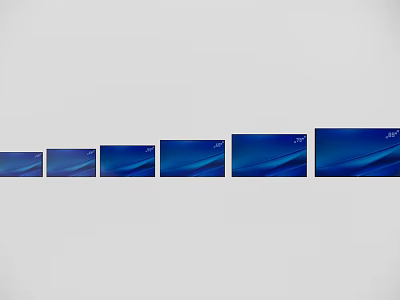 Modern TV Samsung TV 3d model Modern TV Samsung TV 3d model