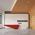 Front Desk 3d model