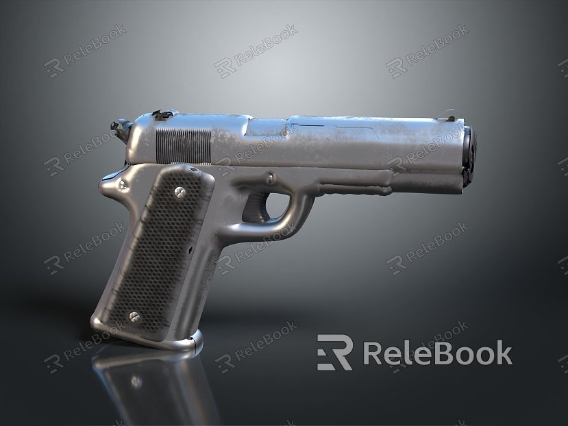 pistol semi-automatic pistol automatic pistol modern weapon hot weapon hot weapon gun military model