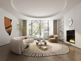 Living room 3d model