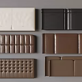 Upholstered Bed Headboards In White Black Brown Tufted And Smooth Designs