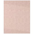 Pastel Pink White And Beige Textured Wall Designs With Circular Vertical Stripe And Grid Patterns