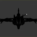Dark Horned Game Movie Character With Sharp Fangs Black Outfit And Clawed Feet