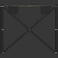 Practical Camouflage Folding Table with Sturdy Metal Frame and Portable Design for Home Use