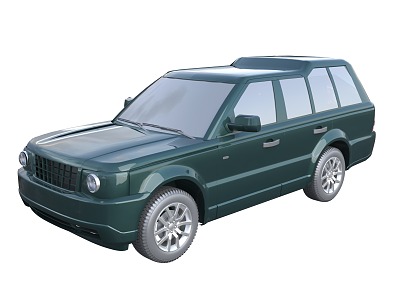 Pickup truck rubber wheel truck with bucket pickup truck function car 3d model