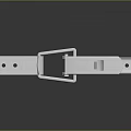 Sleek Metal Buckle For Clothing Apparel With Secure Fastening And Durable Build