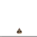 Two Multi Tiered Stone Water Fountains With Circular Basins And Decorative Design