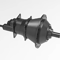 Precision Heavy Duty Industrial Equipment Mechanical Transmission Component With Flange Structure