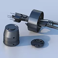 mechanical parts hardware mechanical equipment 3d model