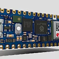 Iblox K26 Electronic Circuit Board With Chips Gold Pins And Connectors