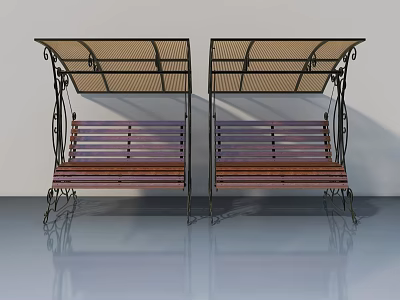 Modern Hinged Door Design With Wooden Frame And Glass Panel For Interior Decoration 3d model