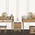 Quiet dressing table 3d model