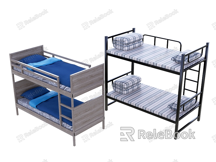 Factory Dormitory Bunk Bed model