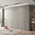 Wardrobe Master Bedroom Wardrobe Large Wardrobe Arc Wardrobe 3d model