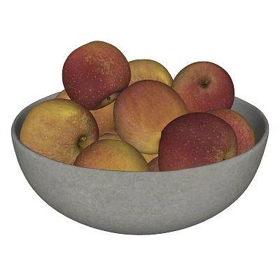 Modern Fruit Plate Fruits and Vegetables 3d model Modern Fruit Plate Fruits and Vegetables 3d model