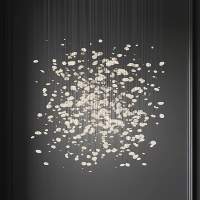 Modern Chandelier Art Chandelier 3d model