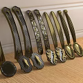 Various Style Metal Cabinet Handles With Different Designs And Shapes
