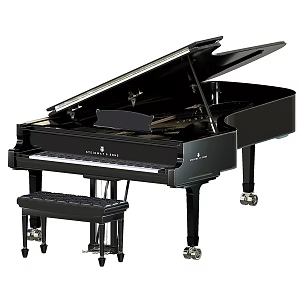 Steinway Black Piano 3d model
