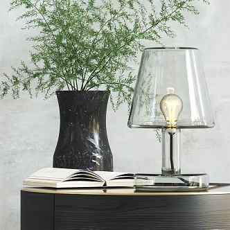 Modern table lamp 3d model