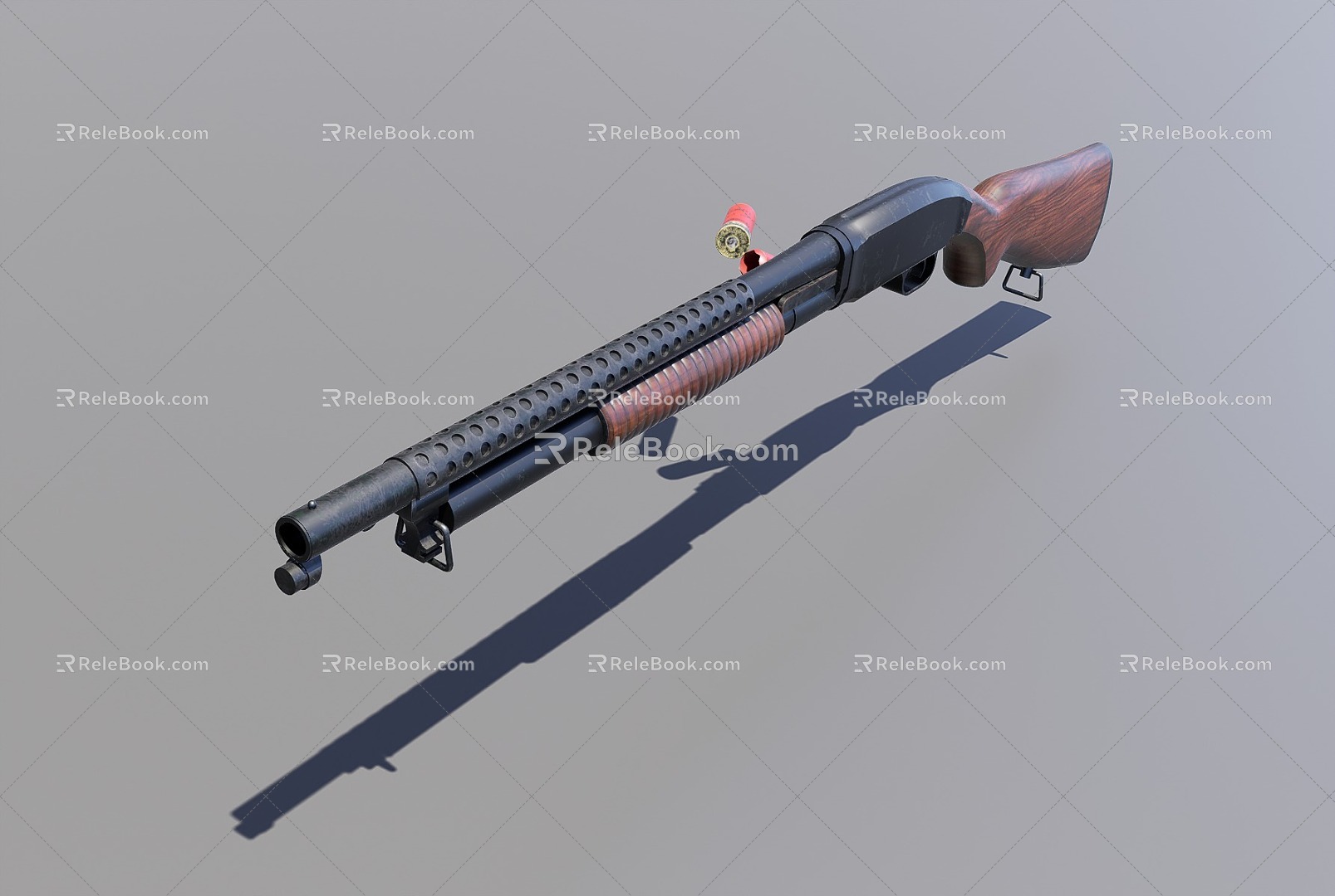 Shotgun 3d model