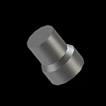 High Quality Precision Machined Stainless Steel Cylindrical Component With Step Design Industrial Part