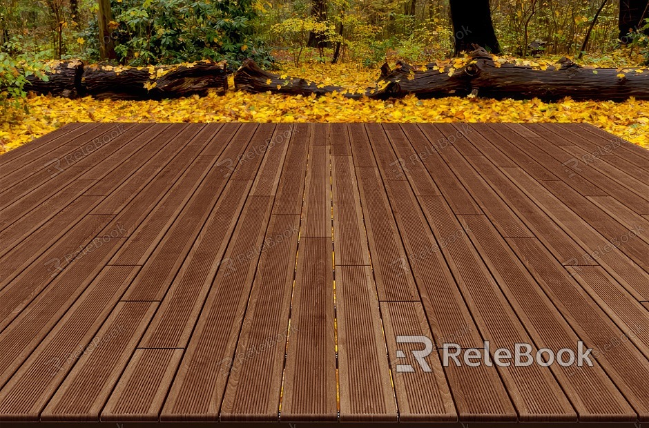 Anti-corrosion wood flooring plastic wood flooring model