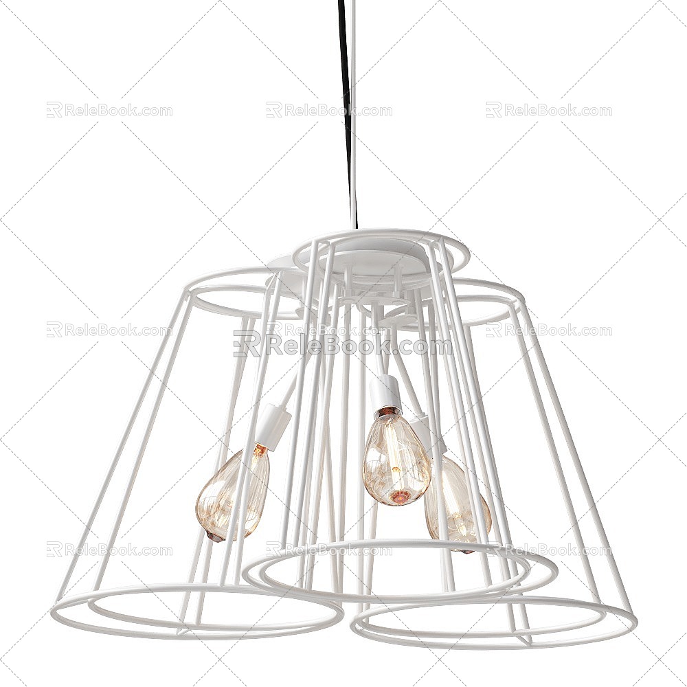 MODO chandelier 3d model