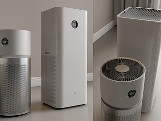 Xiaomi Mijia Air Purifier 4 Air Disinfection Machine New Fan 3d model