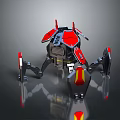 Robot Spider Robot Mecha Spider Science Fiction Spider Mechanical Spider Battery Spider Tower Defense 3d model
