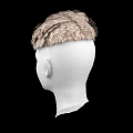 Game And Movie Character With Curly Blonde Wig On Mannequin Head