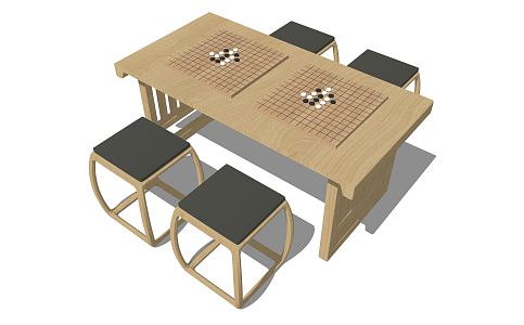 Go table 3d model