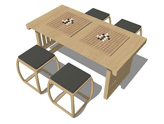 Go table 3d model