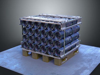 Cartridge Military Cartridge 3d model