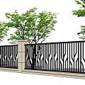 Modern Wall 3d model