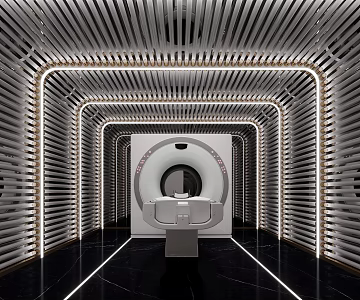 Scanning Room Modern Medical Room 3d model