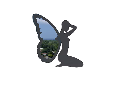 Mirror Mirror Plane Mirror Bathroom Mirror Cosmetic Mirror Full-Length Mirror Decorative Mirror Advertising Mirror Full-Length Mirror Wall-Mounted Mirror Floor Mirror Special-Shaped Mirror European Mirror 3d model