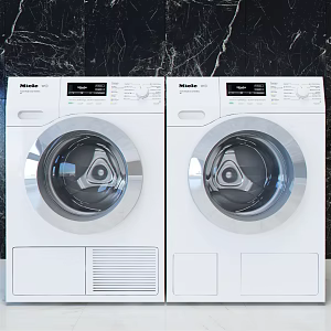 Modern washing machine 3d model