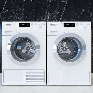 Modern washing machine 3d model