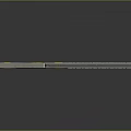 Futuristic Sci Fi Gun Design With Yellow Black Geometric Patterns And Long Barrel