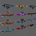 Assassin Weapon Hidden Weapon 3d model