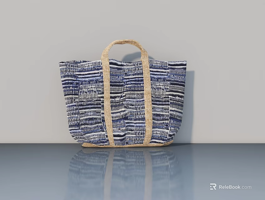 Stylish Wooden Swing Door with Modern Design for Home Interior Use 3d model 